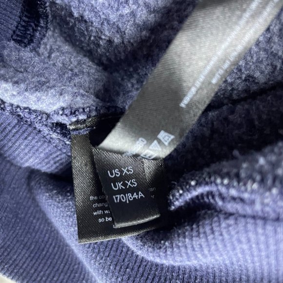 Fp Free People Movement Believe It Lace Up Crop Hoodie Blue Sweatshirt Size XS - Picture 7 of 11